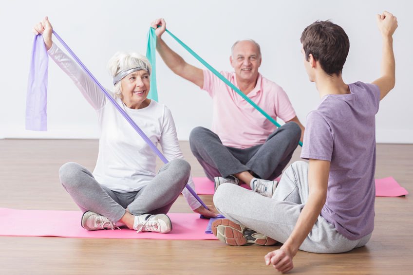 physical exercises for elderly people